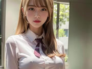 AI超級清純可愛的虛擬女學生