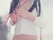 卡哇伊萌妹 私人玩物 粉嫩巨乳水潤的鮑魚滴蠟嫩鮑